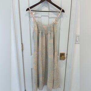 Rebecca Taylor Spaghetti Strap Silk Dress Size 8